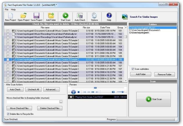 Inspect Duplicate File Matches Before Removing Copies