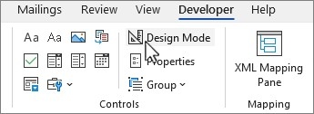 Build Flexible Word Templates with Reusable Controls
