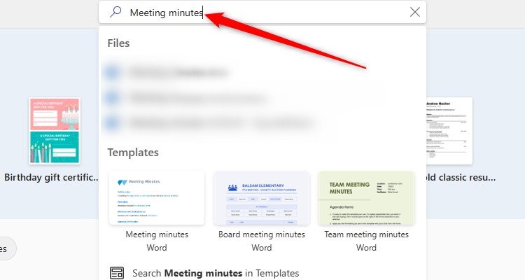 Prepare a Word Minutes Template Before the Meeting Starts