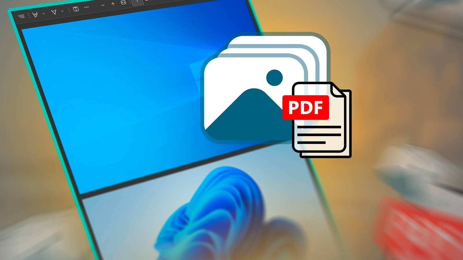 Combine Scanned Images into One Ordered PDF on Windows