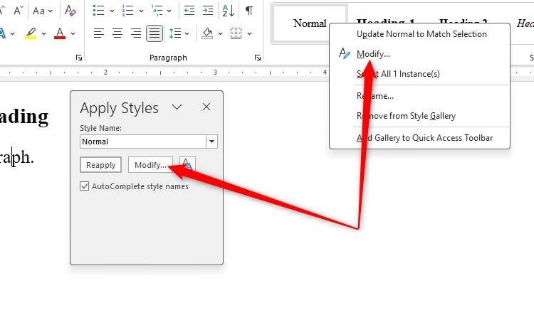 Generate a Word Contents Page from Real Heading Styles