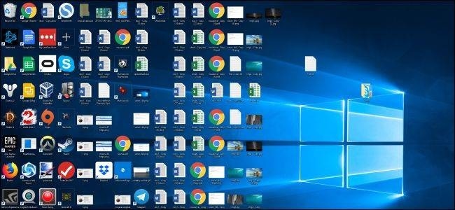 Move Finished Work From the Desktop Into Project Folders