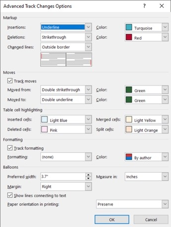 Adjust Word Revision Colors Without Changing the Review Decisions