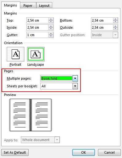 Set Up Word Booklets Before Formatting the Full Document