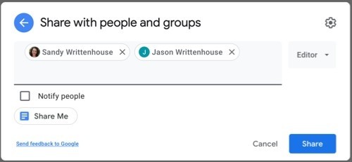 Share Google Documents With Deliberate Roles and Link Access